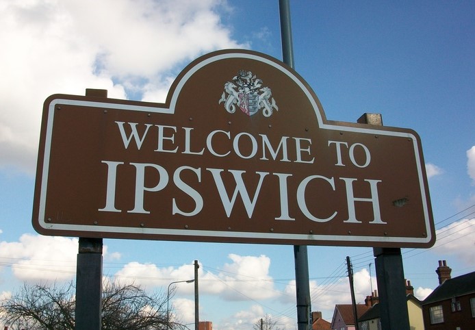 ipswich street sign